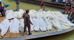 লঞ্চডুবি: নিহতের সংখ্যা ৩২