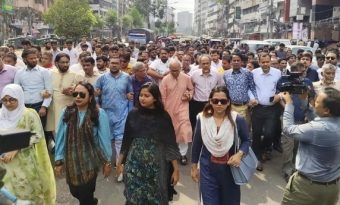 ষড়যন্ত্রের বেড়াজাল বুনছে আওয়ামী লীগ : রিজভী