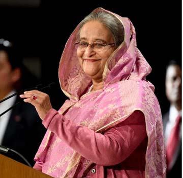 বিশ্বের প্রভাবশালী ১শ নারীর তালিকায় ২৯তম শেখ হাসিনা