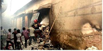 টঙ্গীতে ভয়াবহ অগ্নিকান্ড