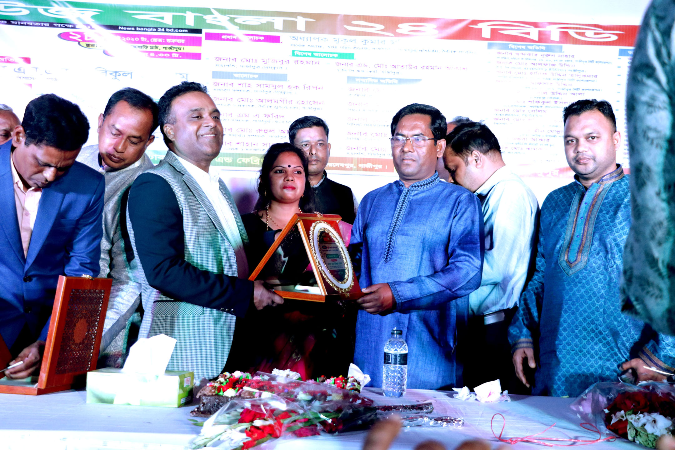 নিউজ বাংলা ২৪ বিডির ৫ম প্রতিষ্ঠা বার্ষিকী উদযাপন