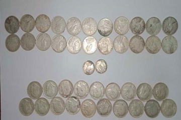 কালীগঞ্জে ২০০ বছরের মুদ্রা উদ্ধার