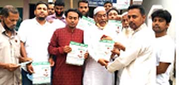 গাজীপুরে করোনা সম্পর্কে সচেতনতা