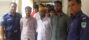 কালীগঞ্জের বেথুলী গ্রাম থেকে ইসলামী ছাত্র শিবিরের ১১ জন আটক