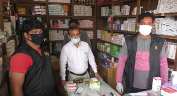 ঝিনাইদহে বিপুল পরিমান নকল ঔষধ জব্দ, ২ জনকে জরিমানা