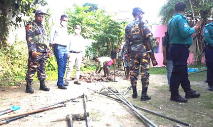 অবৈধভাবে গ্যাস ব্যবহারের দায়ে ৬ জনকে অর্থদন্ড