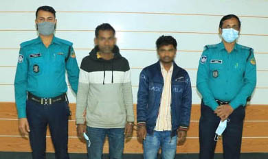 গাজীপুরে কাভার্ডভ্যান চালককে গলাকেটে হত্যায় দায়ে গ্রেফতার ২