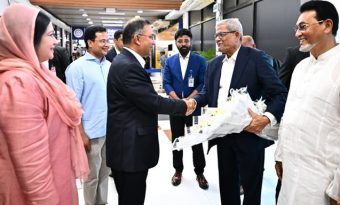 ছয় দিনের প্রথম বিদেশ সফর শেষে দেশে ফিরলেন প্রধানমন্ত্রী