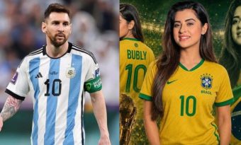 দল যার যার, মেসি কিন্তু সবার: ব্রাজিল সমর্থক বুবলী