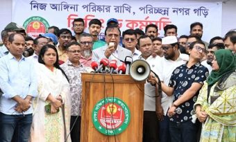 পরিচ্ছন্ন নগর গঠনে নাগরিকদের আচরণগত পরিবর্তন গুরুত্বপূর্ণ: ডিএসসিসি প্রশাসক